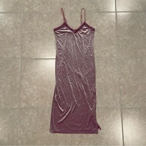 Vintage crushed velvet nightgown Size S